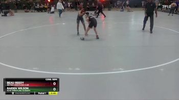 100 lbs Cons. Semi - Beau Reedy, Big Red Wrestling Club vs Raiden Wilson, Elite Wrestling Academy