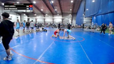 144 lbs 3rd Place - Knox Landell, Seagulls vs Jack Abramson, Ruthless - HS