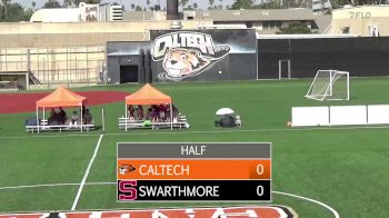 Replay: Swarthmore vs Caltech | Sep 8 @ 9 AM