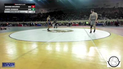 Round Of 32 - Rhodes Molenda, Husky Wrestling Club vs James Johnson, Shawnee Wrestling