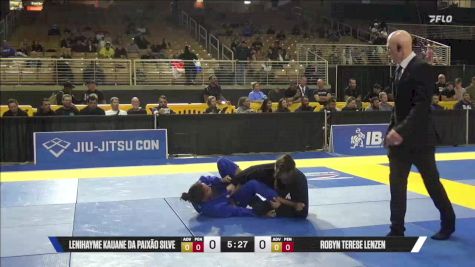 Robyn Terese Lenzen vs Lenihayme Kauane Da Paixão Silve 2025 Pan Jiu Jitsu IBJJF Championship