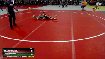 90 lbs Cons. Round 3 - Jacoby Nelson, UCB (United Clay Becker) vs Hudson Utsch, Paynesville