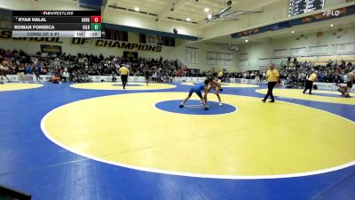 109 lbs Consi Of 8 #1 - Ryan Halal, Bergen Catholic (NJ) vs Roman Fonseca, Gilroy