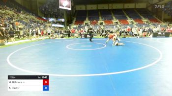 117 lbs Cons 16 #2 - Margaret Gillmore, Wisconsin vs Ashley Diaz, New York