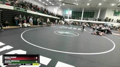 150 lbs Cons. Round 4 - Isaiah Remacle, Wind River vs Noah Parks, Kemmerer