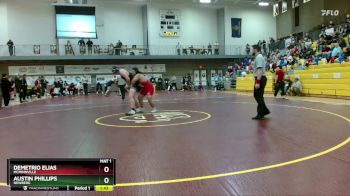 285 lbs 3rd Place Match - Demetrio Elias, McMinnville vs Austin Phillips, Newberg