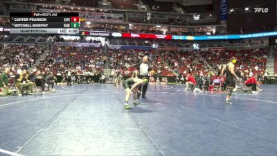 3A-132 lbs Quarterfinal - Carter Pearson, Southeast Polk vs Mitchell Murphy, Dubuque Hempstead