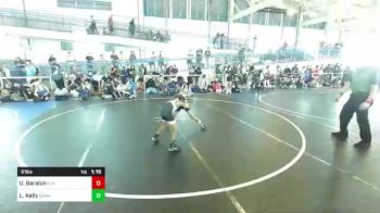 61 lbs Semifinal - Uriah Barabin, Elk Grove Wr Ac vs Landyn Kelly, Granite WC