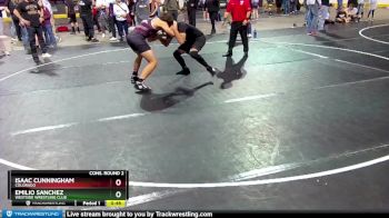 148-160 lbs Round 2 - Emilio Sanchez, Westside Wrestling Club vs Isaac Cunningham, Colorado