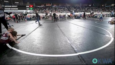 46 lbs 7th Place - Stetson Seeley, Cowboy Wrestling Club vs Tucker Hawkins, Eufaula Ironheads Wrestling Club