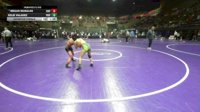 105 lbs Quarterfinal - Megan Morales, Central vs Ezlie Valadez, Porterville