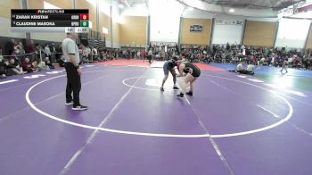 185 lbs Round Of 16 - Zarah Kristan, Gardiner vs Claudine Masoka, North Providence