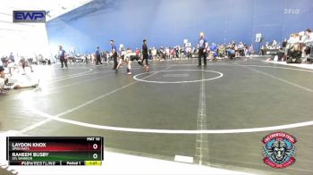 96 lbs Champ. Round 1 - Raheem Busby, STL Warrior vs Laydon Knox, Open Mats