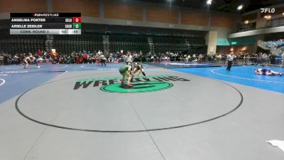 145 lbs Cons. Round 3 - Arielle Zeidler, Casa Grande vs Angelina Porter, Skyline