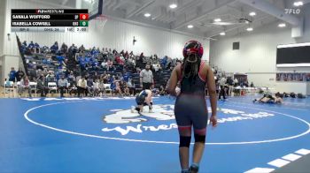 145 lbs 2nd Wrestleback (8 Team) - Isabella Cowgill, Oxford vs Sanala Wofford, South Pontotoc