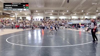 A 165 lbs Cons. Round 2 - Cole Neal, Fairview High School vs Jeremiah Wysong, Soddy Daisy High School