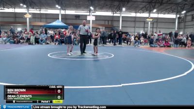 65B Cons. Semi - Dean Clements, Hawk Wrestling Club vs Ben Brown, Kuna Klub