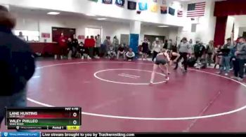 126 lbs Cons. Semi - Lane Hunting, Star Valley vs Wiley Philleo, Wind River