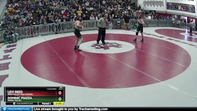 190 lbs Champ. Round 2 - Dominic Piazza, Virgin Valley vs Levi Reed, Deer Valley High School