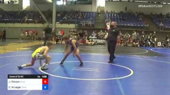 109 lbs Consi Of 16 #2 - Jackson Stoops, Bear Claw Wrestling vs Connor Krueger, Crass Trained