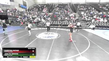 4A 170 lbs Quarterfinal - Jorilyn Herzog, Green Canyon vs Darrynn Matagi, Mountain View