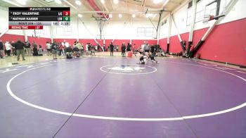 125 lbs Cons. Round 4 - Troy Valentine, Lassen vs Nathan Kaiser, Lemoore College