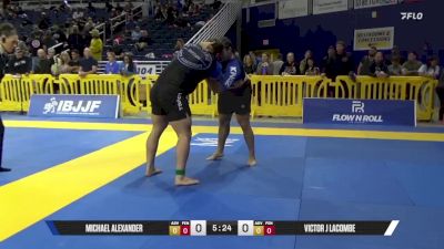Victor J Lacombe vs Michael Alexander 2025 Pan IBJJF Jiu-Jitsu No-Gi Championship