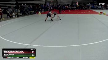 90 lbs Champ. Round 1 - Fischer Dumonceaux, Central Minnesota Elite Wrestling vs Isaac Ryan, Goodhue