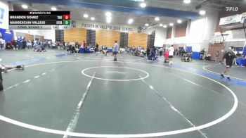 120 lbs Cons. Round 2 - Maddexcain Vallejo, Otay Ranch vs Brandon Gomez, Trabuco Hills