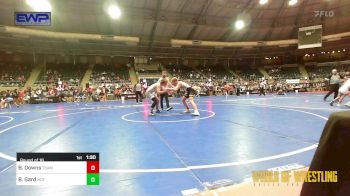 157 lbs Round Of 16 - Braden Downs, Team Valley vs Brett Gard, Not Listed