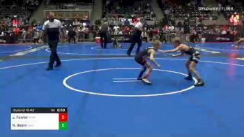 64 lbs Consolation - Jaxson Fowler, Standfast Wrestling vs Noah Beam, Legacy Elite WC