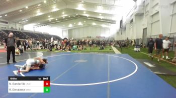 120 lbs Consi Of 8 #2 - Nick Gandarilla, Unattached vs Ryan Dimalanta, Rancho Bernardo WC