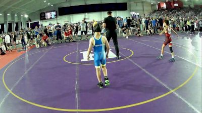 74 lbs 3rd Place Match - Koda Abbey, Hartland Wrestling Club vs Ethan Suer, Westcincy Elite WC