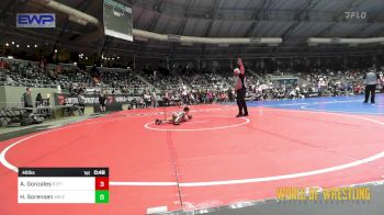 46 lbs Round Of 16 - Antonio Gonzales, Standfast vs Hudson Sorensen, MN Elite