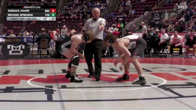 189 lbs First Round - Kendahl Hoare, DuBois vs Michael Spielman, Strath Haven