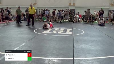 80-S lbs Round Of 16 - Cole Patrick, MI vs Ghassan Kash, OH