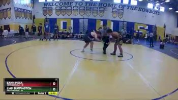 195 lbs Round 2 (8 Team) - Liam Buffington, Palm Harbor vs Eann Mesa, Team Osceola