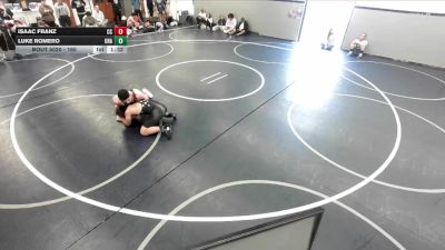 165 lbs Round 2 - Luke Romero, Unattached vs Isaac Franz, Cathedral City