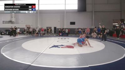 144 lbs Cons. Semis - Kingston Chavez, Midwest RTC vs Stephen Myers, Team WV