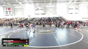 145 lbs Cons. Round 2 - Keian Collins, Club Not Listed vs Remy O`Keefe, Club Not Listed