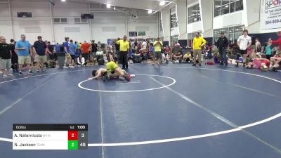 153 lbs Pools - Alex Naternicola, WV North Central Elite - Vengeance vs Noah Jackson, Team Gotcha