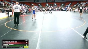 140 lbs Cons. Round 6 - Perrin Dimmitt, Unattached vs Hayden Pletscher, Team Donahoe