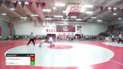 149 lbs Consi Of 8 #1 - Jayden D'Ambrosio, Edinboro - Unatt vs Kieran Cullen, Buffalo - Unatt