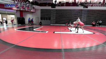 135 lbs Consi Of 8 #2 - Addi Adams, McLoud vs Annabella Adkisson, Yukon High School Girls