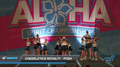Cheerletics Royalty - Posh [2023 L2 Junior - Small Day 1] 2023 Aloha Worcester Showdown
