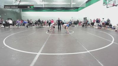 145 lbs Round 2 - Haylee Ray, Excelsior Springs vs Semaji Chizelle, WreSTL