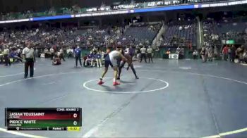 4 lbs Cons. Round 2 - Jasiah Toussaint, Olympic vs Pierce White, Hoggard