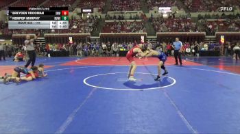 144 lbs Champ. Round 1 - Breyden Vrooman, SW Mt Wrestling vs Kemper Murphy, Manhattan Wrestling Club