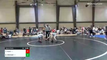 81 lbs Semifinal - Tanner Hunt, Teknique Wrestling vs Graeson Mitchell, Complex Training Center