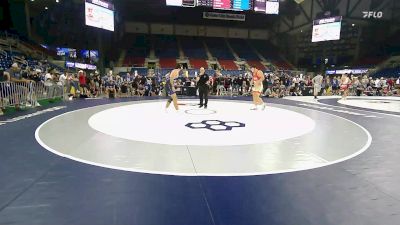 215 lbs Cons. Rd Of 16 - Legend Benedict, SD vs Grady Isaacs, FL